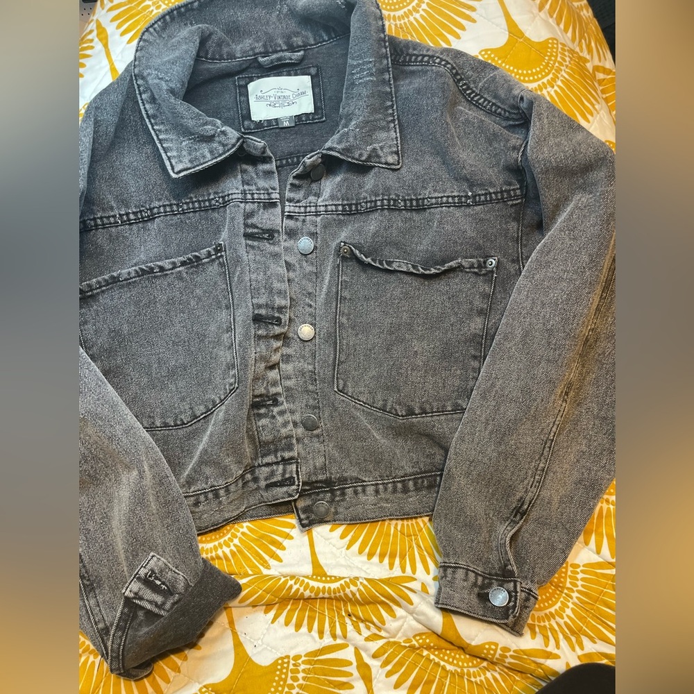 Gray Denim Jacket